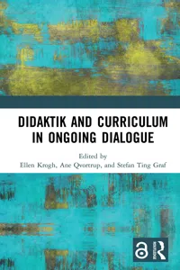 Didaktik and Curriculum in Ongoing Dialogue_cover