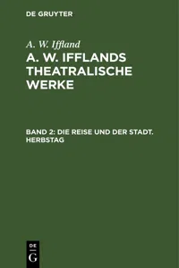 Die Reise und der Stadt. Herbstag_cover