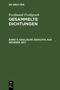 Englische Gedichte aus neuerer Zeit_cover