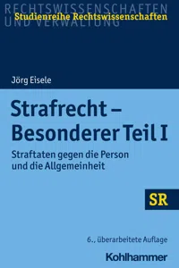 Strafrecht - Besonderer Teil I_cover