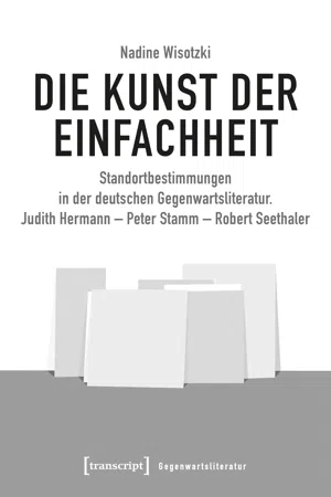 Gegenwartsliteratur