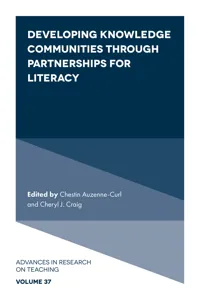 Developing Knowledge Communities through Partnerships for Literacy_cover