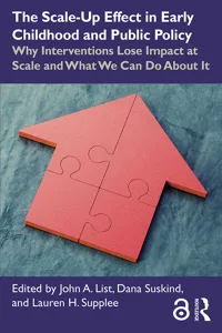 The Scale-Up Effect in Early Childhood and Public Policy_cover
