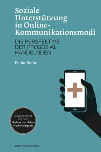 Soziale Unterstützung in Online-Kommunikationsmodi_cover