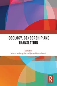 Ideology, Censorship and Translation_cover