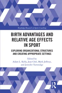 Birth Advantages and Relative Age Effects in Sport_cover