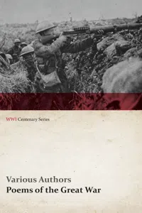 Poems of the Great War - Published on Behalf of the Prince of Wales's National Relief Fund_cover