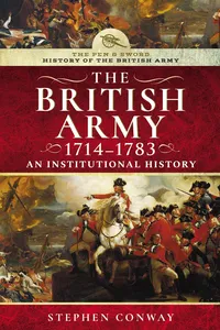 History of the British Army, 1714–1783_cover