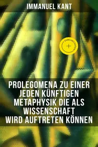 Prolegomena zu einer jeden künftigen Metaphysik die als Wissenschaft wird auftreten können_cover