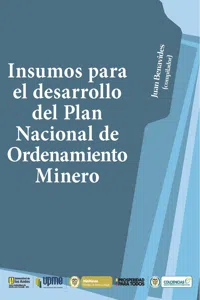 Insumos para el desarrollo del Plan Nacional de Ordenamiento Minero_cover