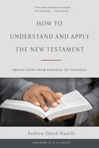 How to Understand and Apply the New Testament_cover