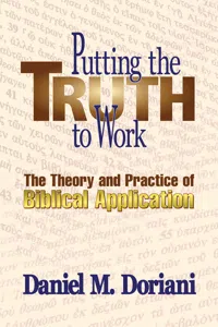 Putting the Truth to Work_cover