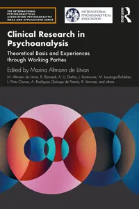 Clinical Research in Psychoanalysis_cover