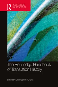 The Routledge Handbook of Translation History_cover