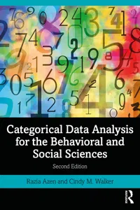 Categorical Data Analysis for the Behavioral and Social Sciences_cover