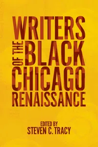 Writers of the Black Chicago Renaissance_cover