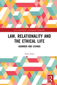 Law, Relationality and the Ethical Life_cover