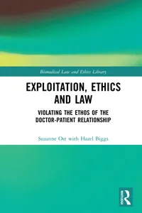Exploitation, Ethics and Law_cover