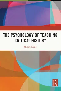 The Psychology of Teaching Critical History_cover