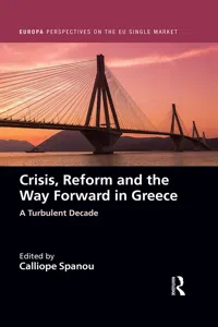 Crisis, Reform and the Way Forward in Greece_cover