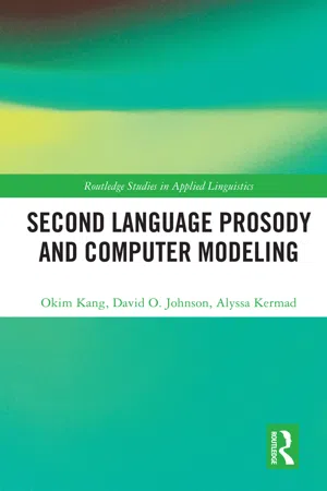 Second Language Prosody and Computer Modeling