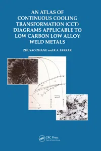 An Atlas of Continuous Cooling Transformation Diagrams Applicable to Low Carbon Low Alloy Weld Metals_cover