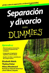 Separación y divorcio para Dummies_cover