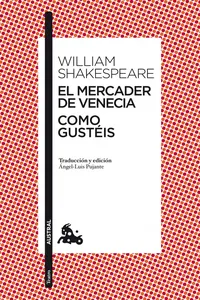 El mercader de Venecia / Como gustéis_cover