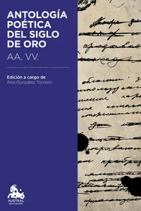 Antología poética del Siglo de Oro_cover