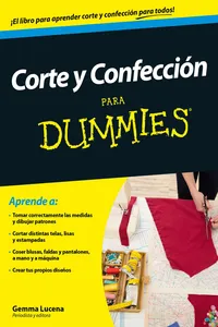 Corte y confección para Dummies_cover