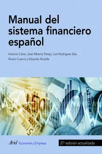 Manual del sistema financiero español_cover