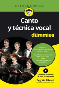 Canto y técnica vocal para Dummies_cover