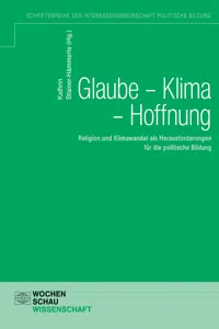 Glaube - Klima - Hoffnung_cover