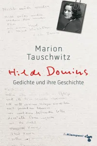 Hilde Domins Gedichte und ihre Geschichte_cover