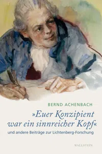 "Euer Konzipient war ein sinnreicher Kopf"_cover