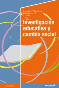 Investigación educativa y cambio social_cover