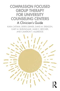 Compassion Focused Group Therapy for University Counseling Centers_cover