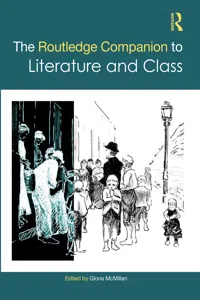 The Routledge Companion to Literature and Class_cover