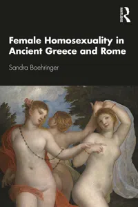 Female Homosexuality in Ancient Greece and Rome_cover