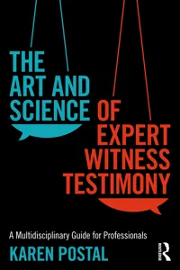 The Art and Science of Expert Witness Testimony_cover