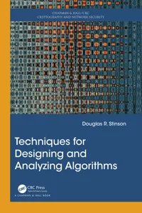 Techniques for Designing and Analyzing Algorithms_cover
