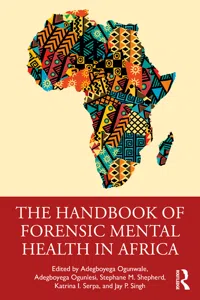 The Handbook of Forensic Mental Health in Africa_cover
