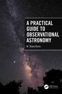 A Practical Guide to Observational Astronomy_cover
