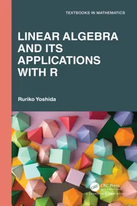 Linear Algebra and Its Applications with R_cover