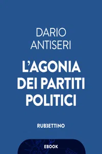 L'agonia dei partiti politici_cover