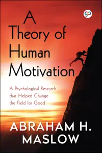 A Theory of Human Motivation_cover