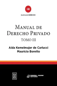 Manual de Derecho Privado. Tomo III_cover