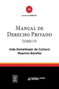 Manual de derecho privado. Tomo IV_cover