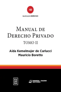 Manual de derecho privado. Tomo II_cover