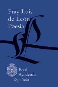 Poesía Fray Luis de León_cover